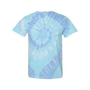Dyenomite Multi-Color Spiral Tie-Dyed T-Shirt / Wildflower